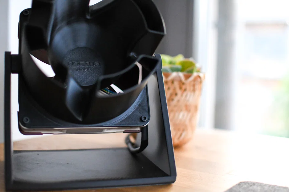 Bộ khuếch đại luồng gió cho fan 140/120/200 mm (kèm đế) - Image 3