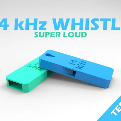 Còi huấn luyện chó 14 kHz - Thiết kế 3D in ấn dễ dàng