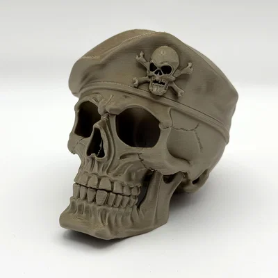 Skeletal Skull (Sọ Xương) – Mẫu trang trí nổi bật