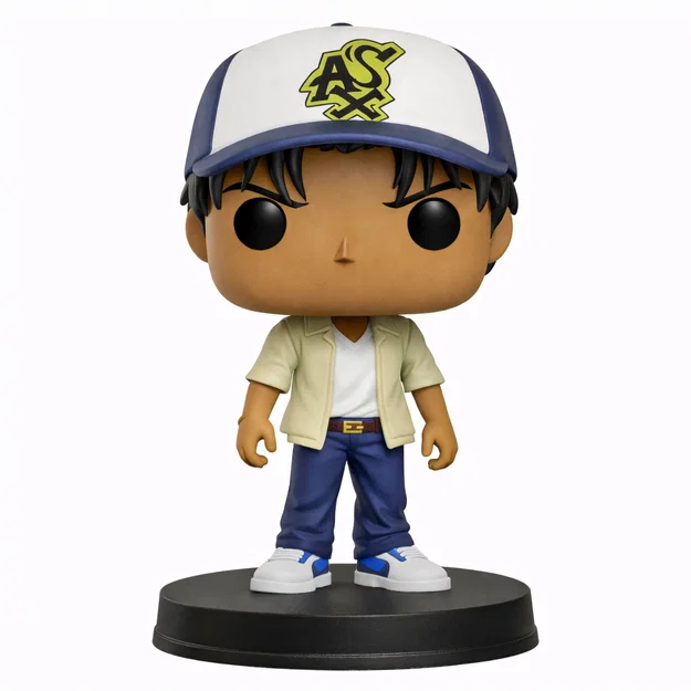Mô hình 3D Heiji Hattori - Thám tử lừng danh Conan phong cách Funko Pop - Image 1