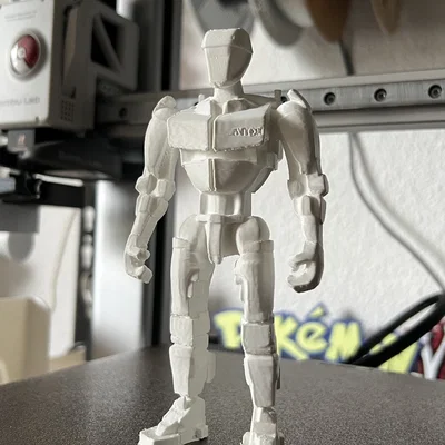 ATOM-RealSteel – Mẫu 3D Robot Atom (Real Steel) để in 3D