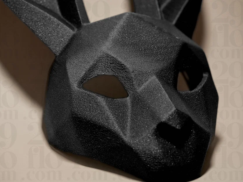 Mặt nạ thỏ hình học (Geometric Bunny Mask) - Image 3