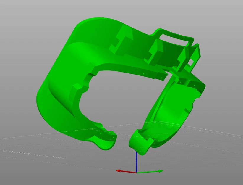 Giao diện đệm mặt Pimax Dream Air cho dây đeo VIVE DAS (3D Print) - Image 1