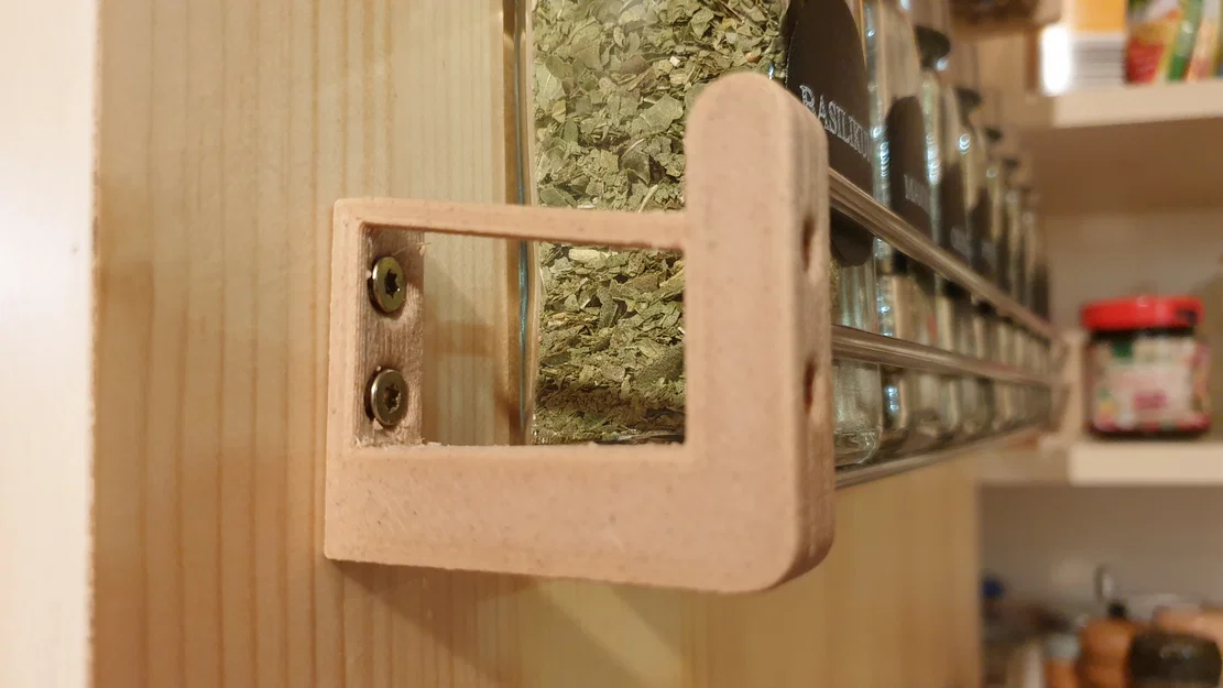 Kệ gia vị cho cánh tủ treo (Spice Shelf for Cabinet Door) - Image 1