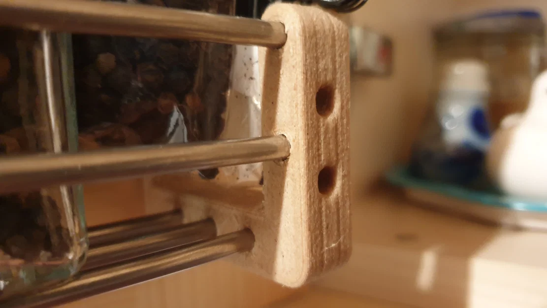 Kệ gia vị cho cánh tủ treo (Spice Shelf for Cabinet Door) - Image 3