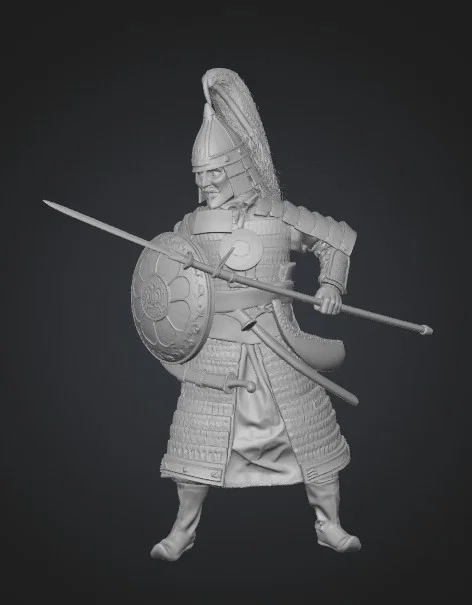 Mô hình 3D Ironclad Sentinel: Chiến binh giáp sắt đầy uy lực - Image 1