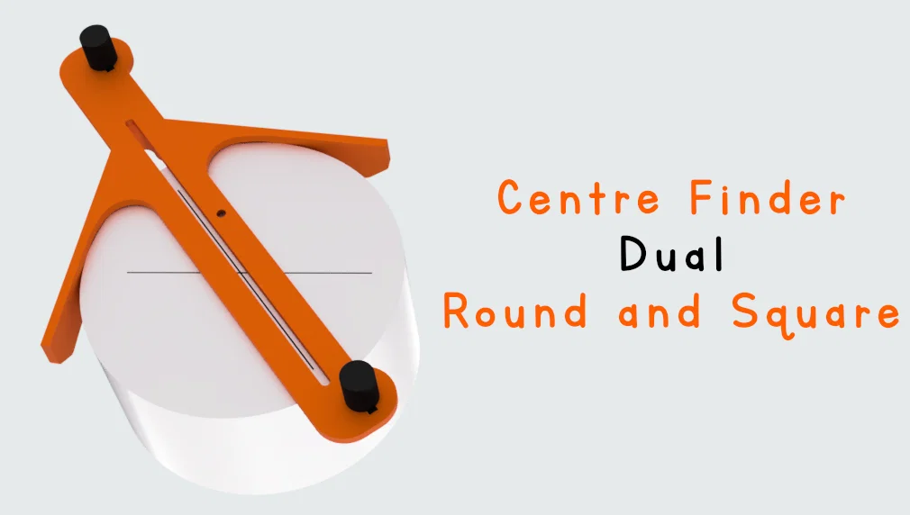 Dụng cụ tìm tâm đa năng (Dual Centre Finder) cho phôi tròn và vuông - Image 1