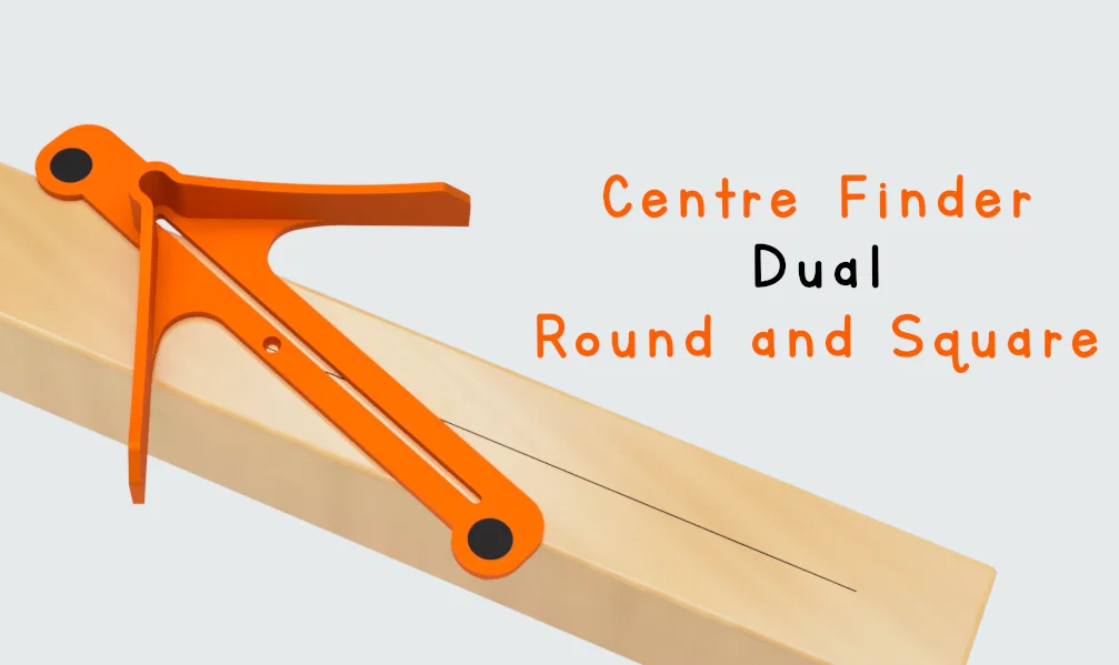 Dụng cụ tìm tâm đa năng (Dual Centre Finder) cho phôi tròn và vuông - Image 2