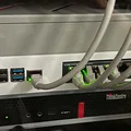 Ngàm gắn rack 10" U1 cho Raspberry Pi 4 & TP-Link TL-SG105 - Thumbnail 1