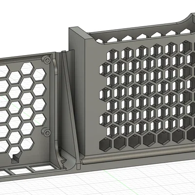 Ngàm gắn rack 10" U1 cho Raspberry Pi 4 & TP-Link TL-SG105