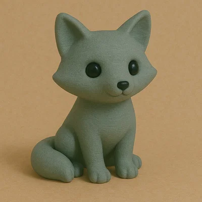 Cáo (Fox) phong cách retro tối giản