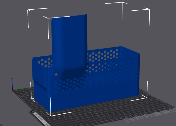 Thùng Đựng Nhựa Thải Cho Máy In 3D Kobra 3 (Hula Version) - Image 1