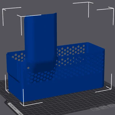Thùng Đựng Nhựa Thải Cho Máy In 3D Kobra 3 (Hula Version)