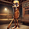 Mô hình 3D nhân vật meme Tung Tung Sahur hài hước - Thumbnail 1