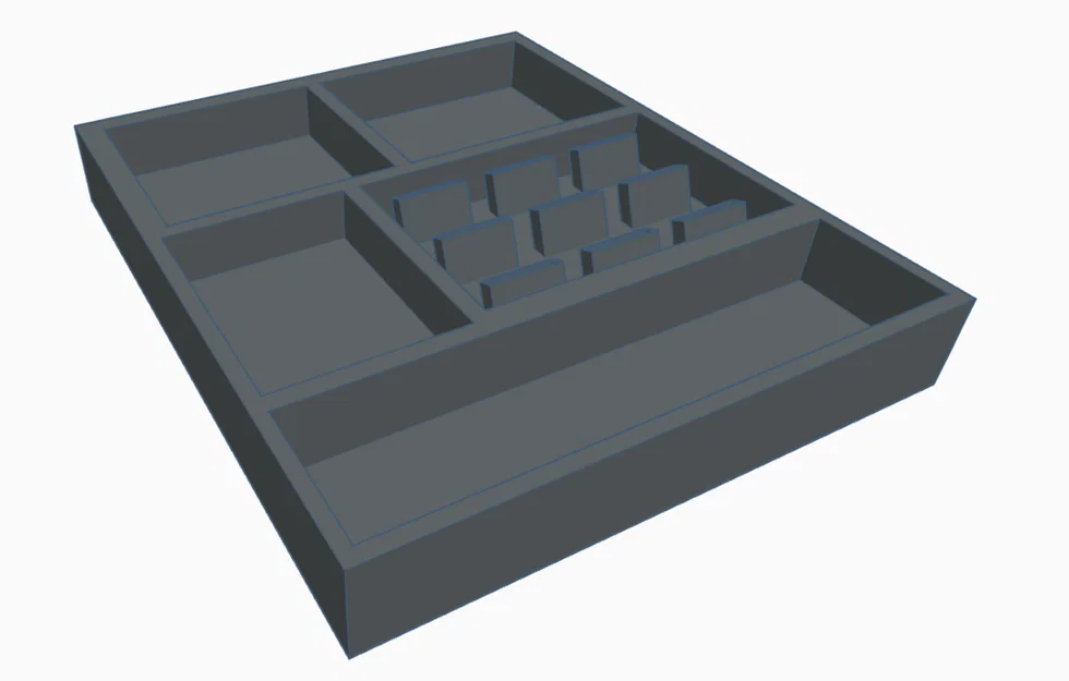 Khay Đựng Văn Phòng Phẩm & Thẻ Nhớ SD (Desk Tray) Đa Năng - Image 4