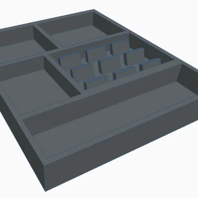 Khay Đựng Văn Phòng Phẩm & Thẻ Nhớ SD (Desk Tray) Đa Năng