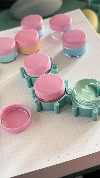 Khay Giữ Liên Kết (Interlocking) Cho Hũ Sơn hoặc Hũ Mỹ Phẩm 3cm - Image 2