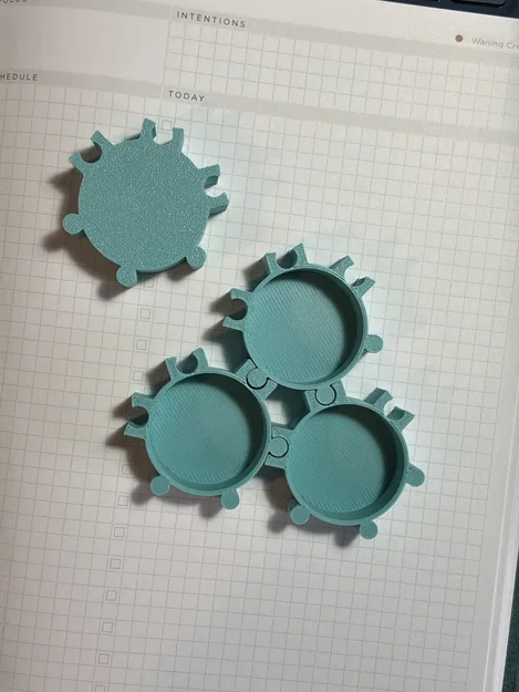 Khay Giữ Liên Kết (Interlocking) Cho Hũ Sơn hoặc Hũ Mỹ Phẩm 3cm - Image 3