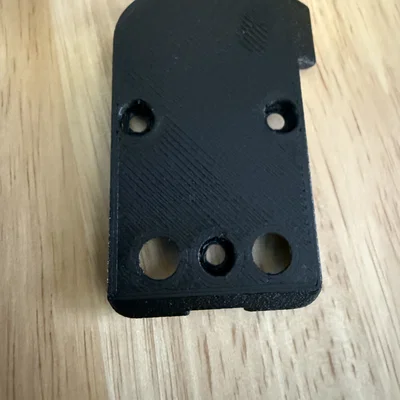 Bản remix nắp che cáp heatbed Core One