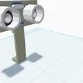 Giá đỡ cảm biến siêu âm (Ultrasonic Sensor Mount) cho dự án DIY robot - Thumbnail 1