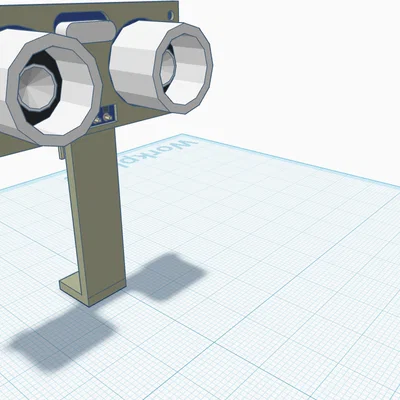 Giá đỡ cảm biến siêu âm (Ultrasonic Sensor Mount) cho dự án DIY robot