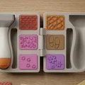 Bộ Play Dough Stamp Kit Nam Châm (Đổi Texture) – Print-in-Place - Thumbnail 3