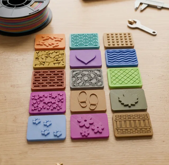 Bộ Play Dough Stamp Kit Nam Châm (Đổi Texture) – Print-in-Place - Image 5