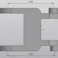 Mắt xích với lỗ phía trên dời lệch gần trung tâm - Thumbnail 1