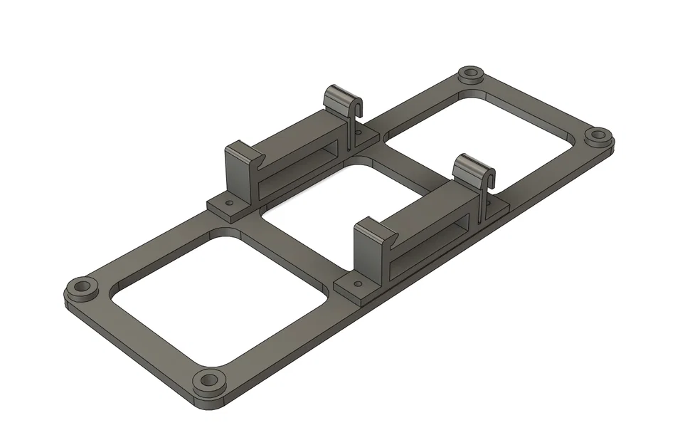 Clip gắn PSU MeanWell lên DIN rail - Image 2