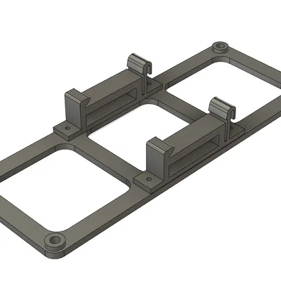 Clip gắn PSU MeanWell lên DIN rail