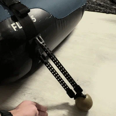 Ngàm gắn Deeper Sonar cho Float Tube (tương thích Decathlon FLTB-5)