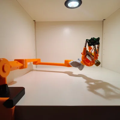 Cánh Tay Khớp Nối Module Một Nút (One Button Modular Articulated Arm)