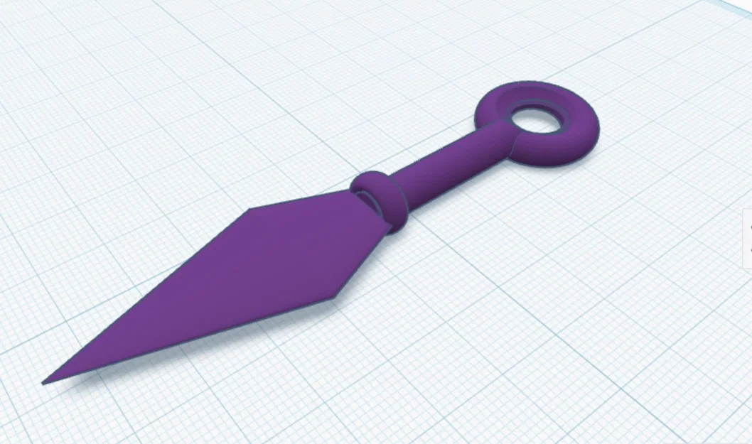 Mô hình Kunai Ninja in 3D độc đáo - Thiết kế không cần support - Image 4