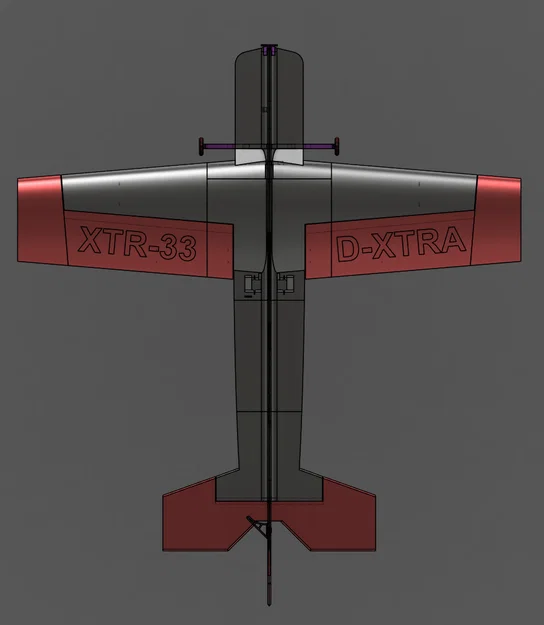 XTR-33 | Máy bay RC 3D print hoàn toàn, nhà/ngoài trời, aerobatics nhẹ - Image 5