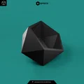 Desk Organizer Polygon Cube Lite – Khay Organizer Hình Học In 3D - Thumbnail 2