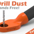 Bộ hút bụi máy khoan rảnh tay (Drill Dust Collector) in 3D - Thumbnail 1
