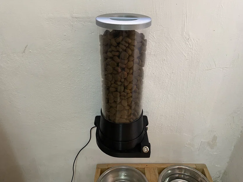 Automatic Pet Feeder - Máy cho thú cưng ăn tự động 3D - Image 2