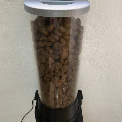 Automatic Pet Feeder - Máy cho thú cưng ăn tự động 3D