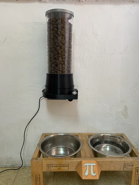 Automatic Pet Feeder - Máy cho thú cưng ăn tự động 3D - Image 8