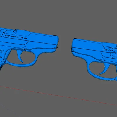 Mô hình/Prop Ruger LCP .380 tỉ lệ 1:1
