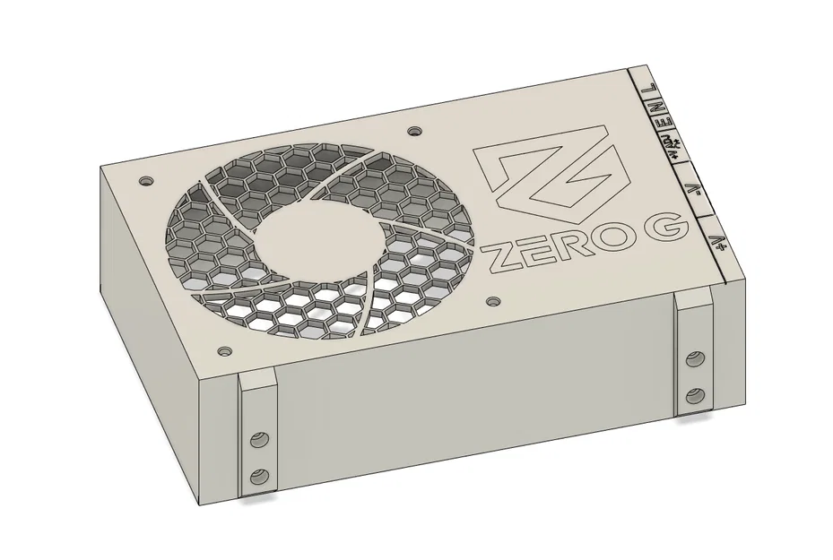 Nắp Meanwell RSP-500-24 gắn quạt 120mm - Image 1