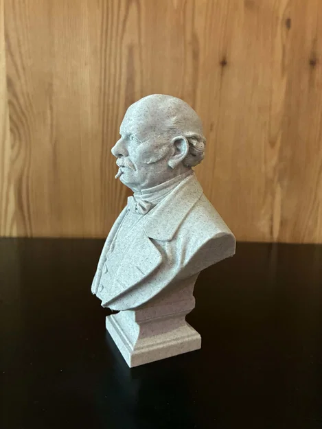 Allan Kardec (Hyppolite Léon Denizard Rivail) — Tượng bán thân - Image 5