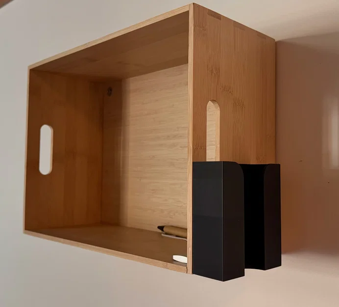 Giá đỡ điện thoại cho hộp Ikea UPPDATERA (treo bên hông) - Image 1