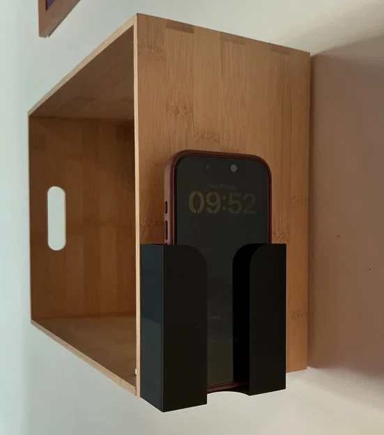 Giá đỡ điện thoại cho hộp Ikea UPPDATERA (treo bên hông) - Image 2