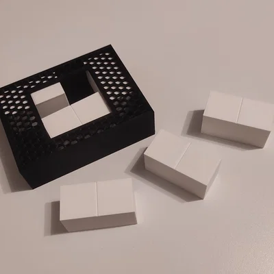 Bộ đồ chơi xếp khối 6 mảnh (6 Blocks puzzle) in 3D thông minh