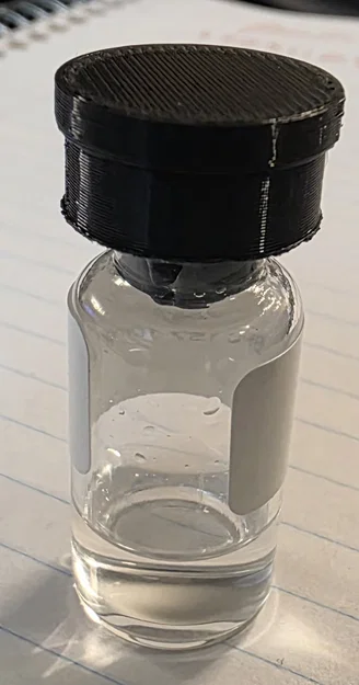 Nắp đậy 10mL Vial Cap - Giải pháp in 3D tiện dụng cho lọ 10mL - Image 1