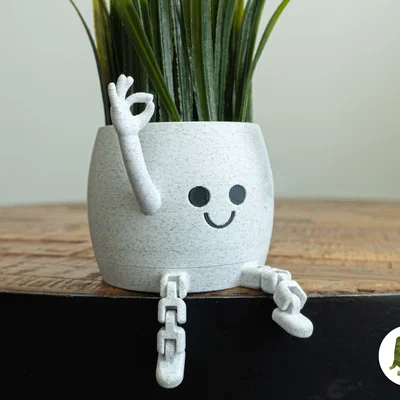 Happy Flex Sitting Pot OK Hand – Chậu ngồi cử chỉ OK (1 tay)