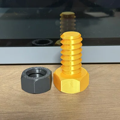 Đồ chơi fidget Đai ốc & Bu-lông (Nut and bolt fidget toy)