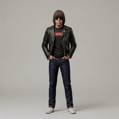 Mô hình 3D ban nhạc rock huyền thoại The Ramones độc đáo