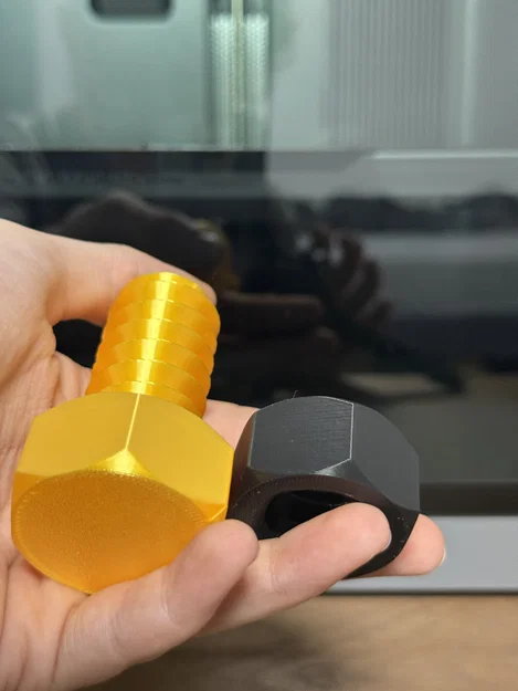 Đồ chơi fidget Đai ốc & Bu-lông (Nut and bolt fidget toy) - Image 13